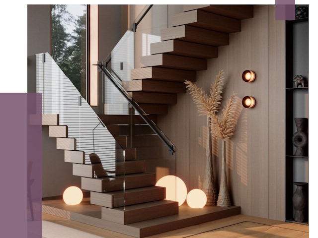 Изготовление и монтаж лестниц в Новом Уренгое от 88383 руб. | ПРОЛЁТ-Нвг