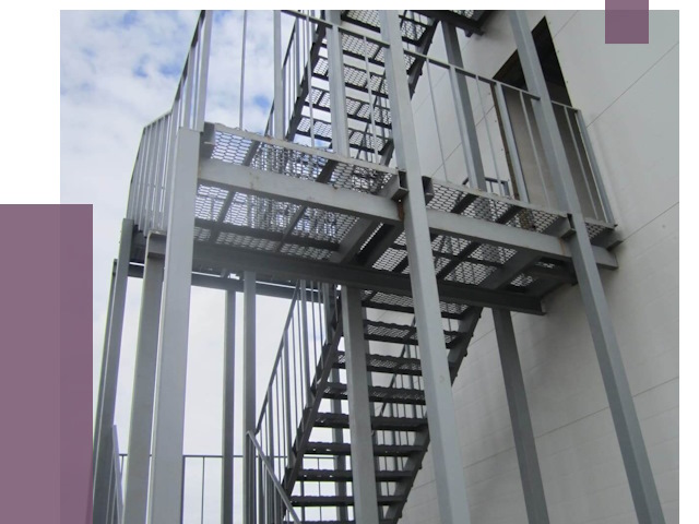 Монтаж пожарных лестниц в Новом Уренгое от 7902 руб.