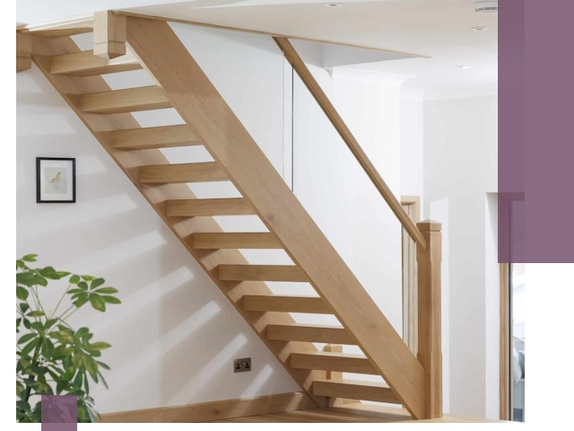 Изготовление деревянных лестниц под ключ в Новом Уренгое для дома