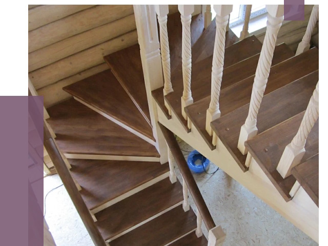 Реставрация деревянных лестниц в Новом Уренгое от 4367 руб.