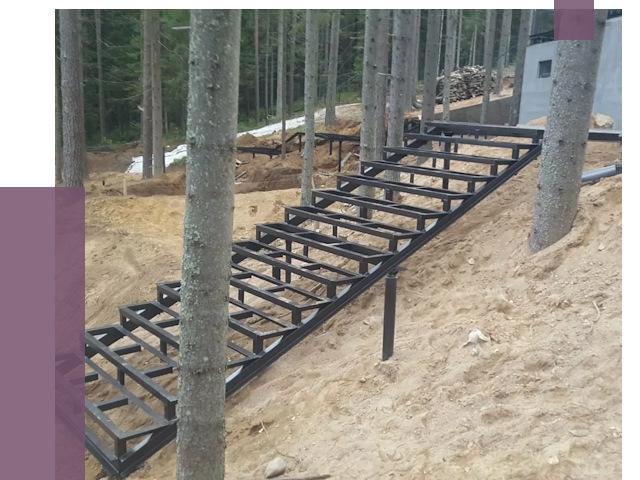 Монтаж металлических лестниц в Новом Уренгое от 13777 руб. 