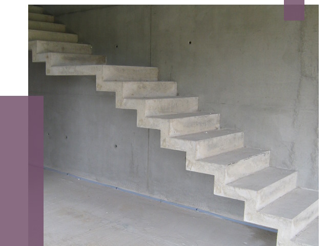 Бетонные лестницы в Новом Уренгое от 19236 руб. под ключ | ПРОЛЁТ-Нвг