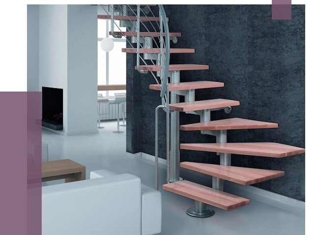 Модульные лестницы в Новом Уренгое от 17157 руб. — купить в ПРОЛЁТ-Нвг