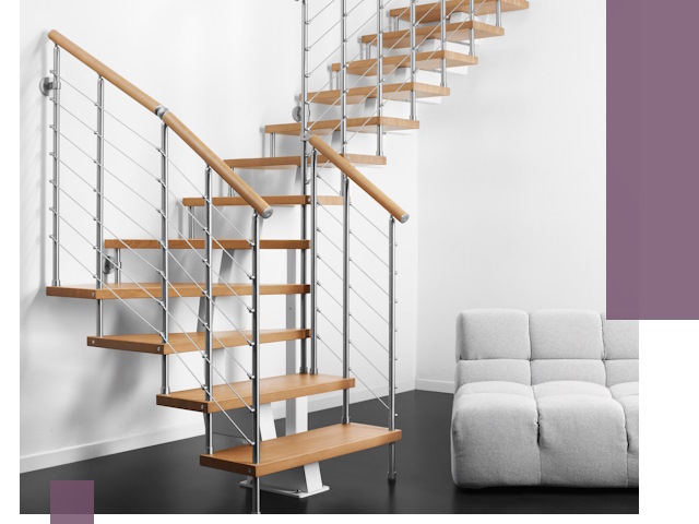 Модульные лестницы под ключ в Новом Уренгое — монтаж и изготовление