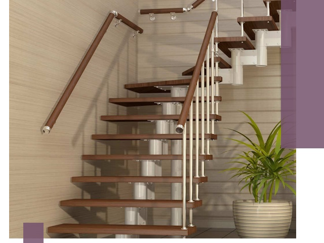 Изготовление модульных лестниц под ключ в Новом Уренгое