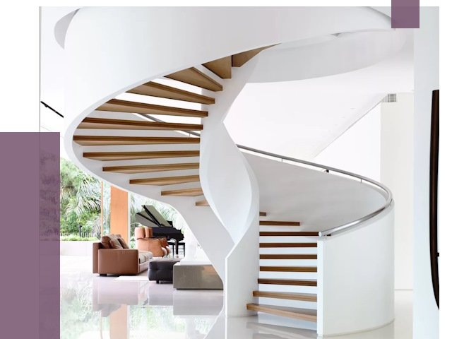 Винтовые лестницы в Новом Уренгое под ключ от 49391 руб. | ПРОЛЁТ-Нвг