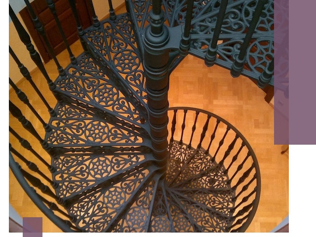 Винтовые лестницы под ключ в Новом Уренгое: производство и монтаж