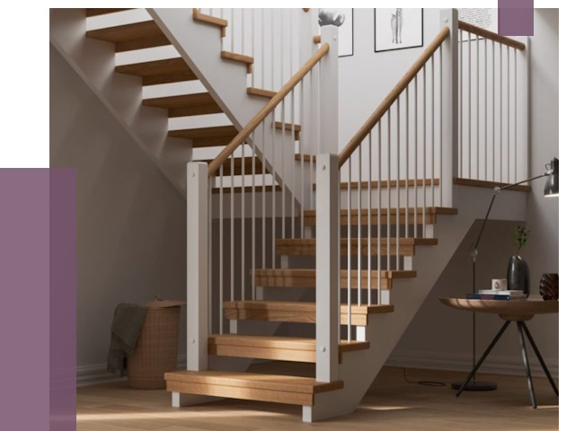 Маршевые лестницы в Новом Уренгое от 38733 руб. — монтаж | ПРОЛЁТ-Нвг