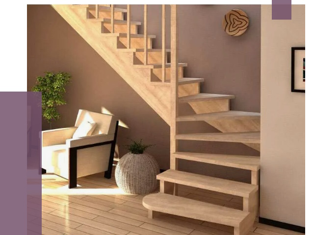 Изготовление Г-образных лестниц в Новом Уренгое от 19236 руб. 