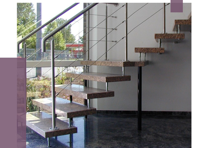 Лестницы на больцах в Новом Уренгое от 8110 руб. под ключ | ПРОЛЁТ-Нвг