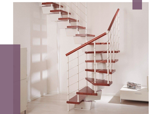 Изготовление лестниц на больцах в Новом Уренгое от 9878 руб. | ПРОЛЁТ-Нвг