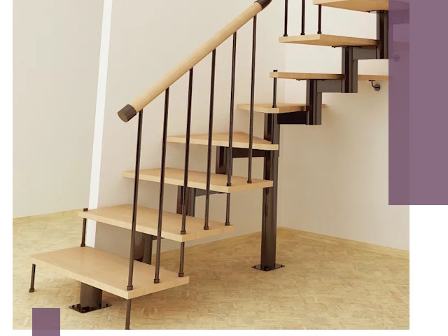 Монтаж лестниц на больцах в Новом Уренгое — быстро и надежно