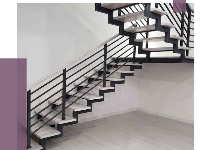 Лестницы на металлокаркасе под ключ в Новом Уренгое от 12998 руб. | ПРОЛЁТ-Нвг