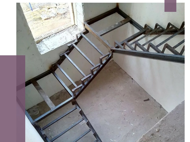 Монтаж лестниц на металлокаркасе в Новом Уренгое от 12998 руб. — ПРОЛЁТ-Нвг