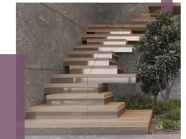 Современные лестницы в Новом Уренгое от 14037 руб. | ПРОЛЁТ-Нвг