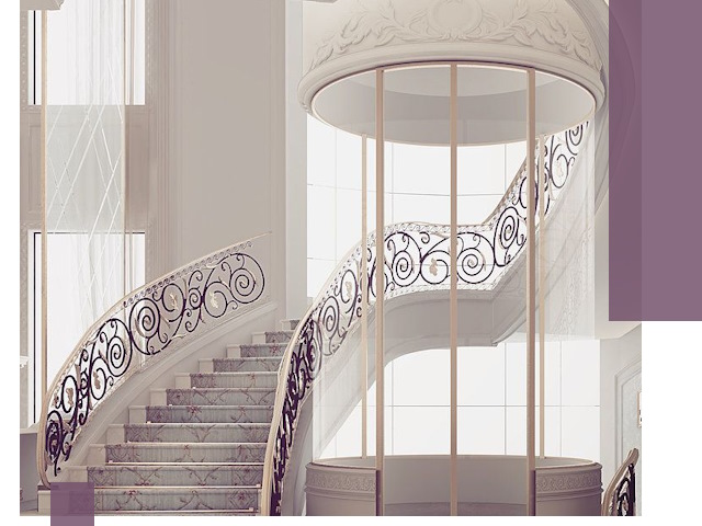 Элитные лестницы на заказ высокого класса в Новом Уренгое