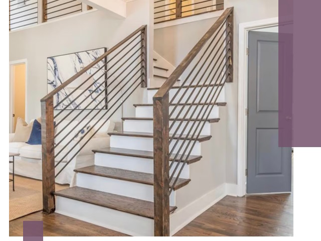 Лестницы для коттеджа под ключ в Новом Уренгое — изготовление и монтаж