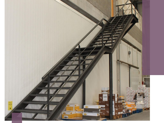 Лестницы для производства в Новом Уренгое — изготовление и монтаж