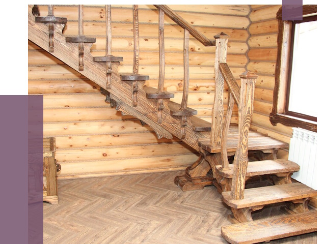 Лестницы в баню в Новом Уренгое от 19444 руб. — изготовление | ПРОЛЁТ-Нвг