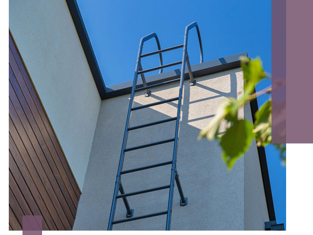 Лестницы на крышу в Новом Уренгое — изготовление, монтаж, демонтаж