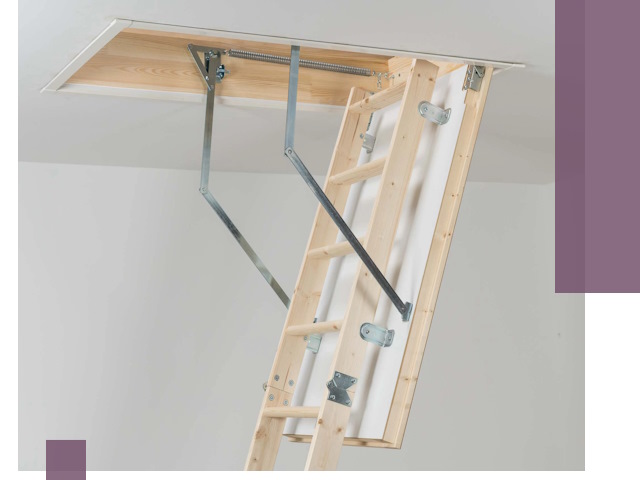 Установка чердачной лестницы под ключ в Новом Уренгое