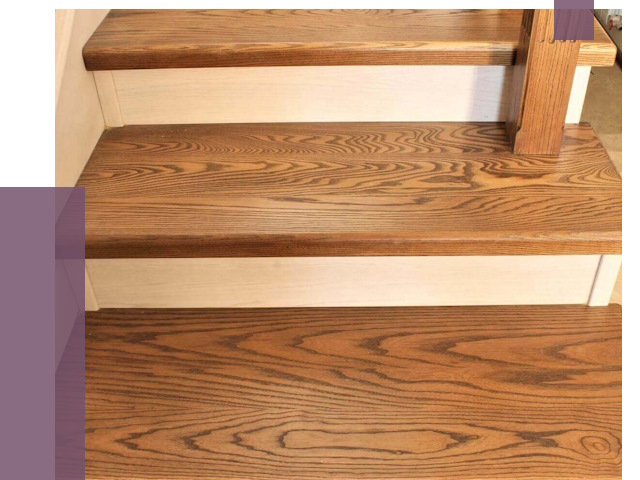 Буковые лестницы под ключ в Новом Уренгое от 12738 руб. 