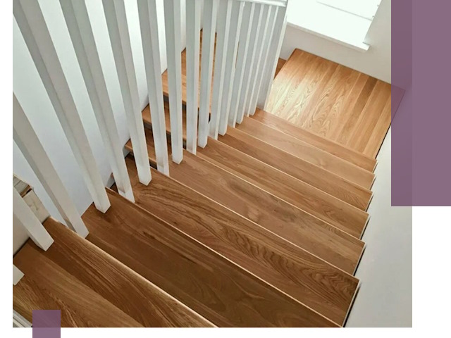 Лестницы из бука в Новом Уренгое: изготовление, монтаж и демонтаж