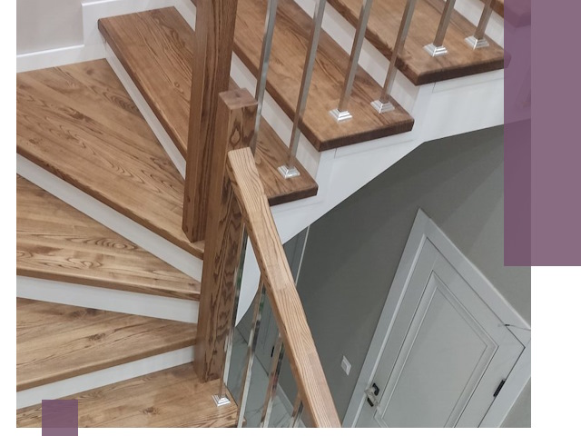 Обшивка металлических лестниц под ключ в Новом Уренгое