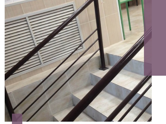 Изготовление перил из металла под ключ в Новом Уренгое