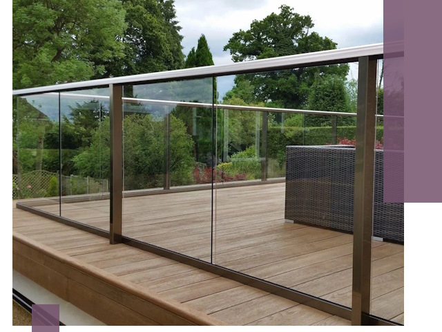 Алюминиевые перила на заказ в Новом Уренгое — монтаж и гарантия