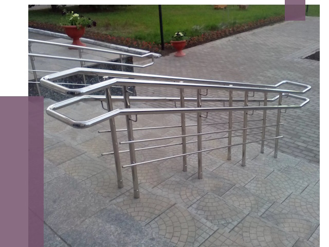 Перила для инвалидов в Новом Уренгое от 7715 руб. под ключ | ПРОЛЁТ-Нвг