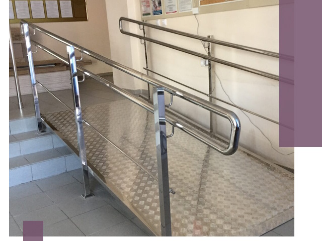 Перила для инвалидов в Новом Уренгое — надежные поручни и ограждения