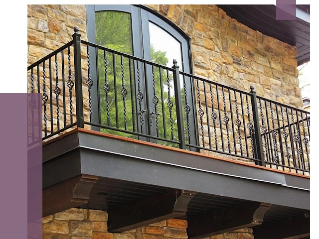 Балконные ограждения в Новом Уренгое от 8162 руб. — купить | ПРОЛЁТ-Нвг