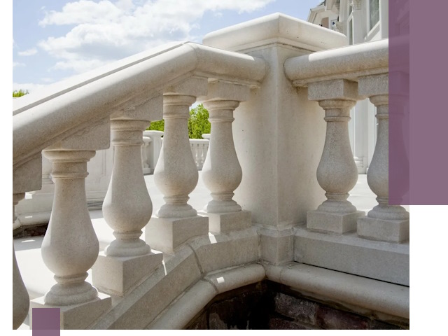 Балюстрады из металла и камня под ключ в Новом Уренгое