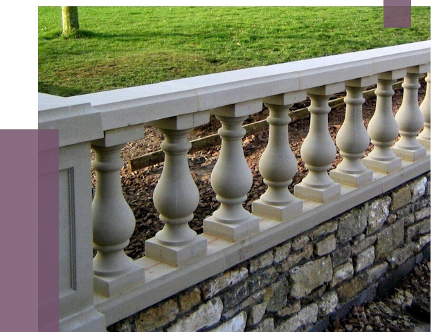 Установка балюстрады в Новом Уренгое от 12998 руб. под ключ 