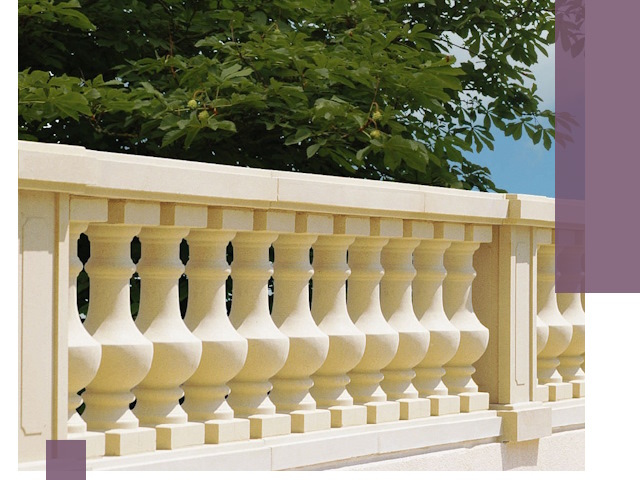 Установка балюстрады в Новом Уренгое: изготовление и монтаж под ключ