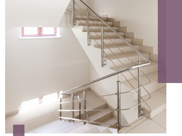 Установка и замена перил в подъезде в Новом Уренгое