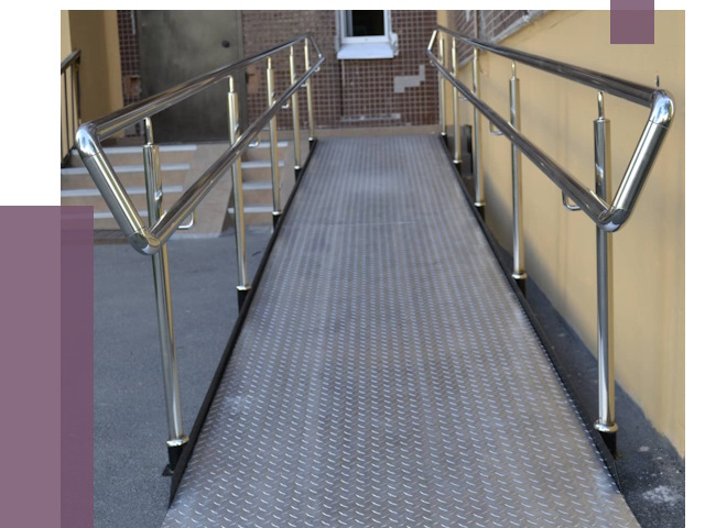 Пандусы в Новом Уренгое от 12478 руб. — установка для инвалидов | ПРОЛЁТ-Нвг