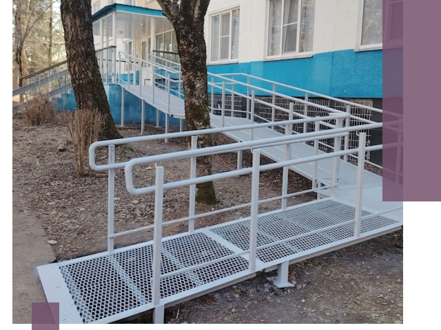 Пандусы под ключ в Новом Уренгое: изготовление, монтаж и демонтаж