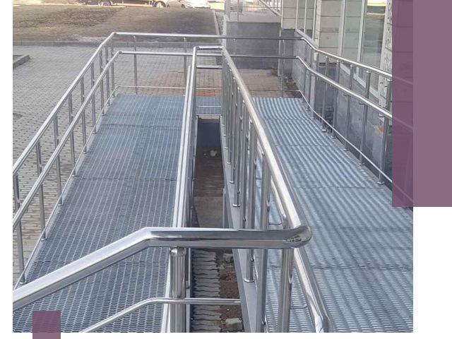 Монтаж пандусов любой сложности в Новом Уренгое за короткие сроки