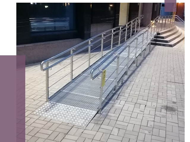 Ремонт пандусов в Новом Уренгое — восстановление от 8838 руб. 