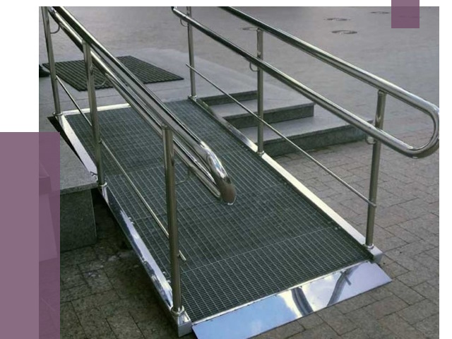 Монтаж пандусов для инвалидов в Новом Уренгое от 8755 руб. под ключ | ПРОЛЁТ-Нвг