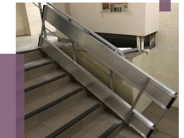 Откидные пандусы в Новом Уренгое от 6759 руб. — купить | ПРОЛЁТ-Нвг