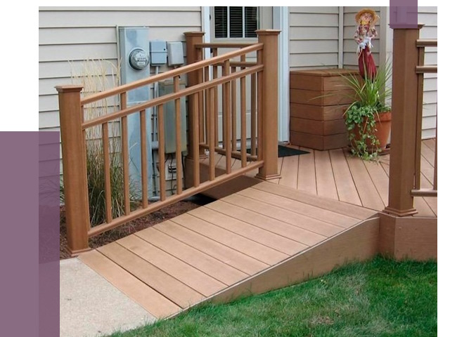 Пандус на крыльцо в Новом Уренгое под ключ от 7902 руб. 