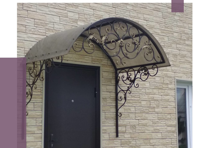 Ремонт козырьков в Новом Уренгое от 7539 руб.  | ПРОЛЁТ-Нвг