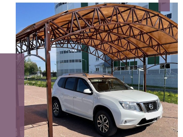 Недорогие навесы в Новом Уренгое от 43672 руб.  | ПРОЛЁТ-Нвг