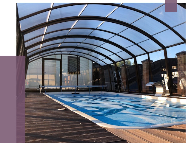 Навесы для бассейна в Новом Уренгое от 17053 руб. под ключ | ПРОЛЁТ-Нвг