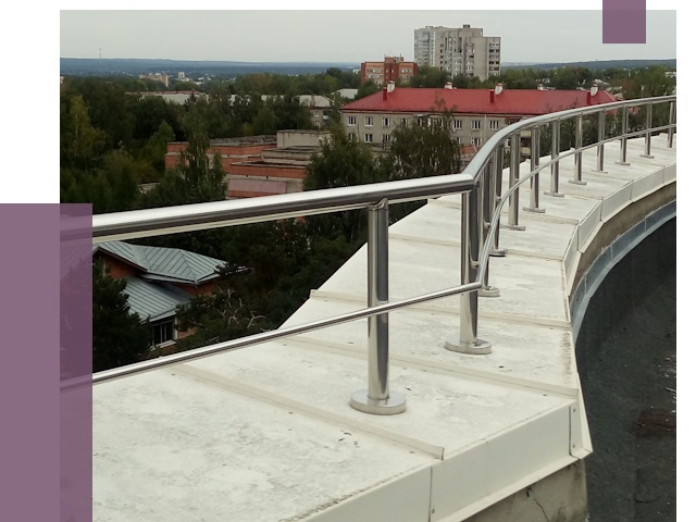Парапеты и ограждения кровли в Новом Уренгое от 5043 руб. 