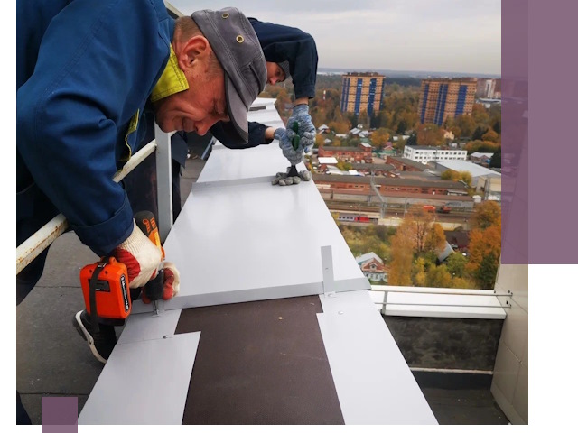 Монтаж парапетов в Новом Уренгое — установка прочных металлических ограждений