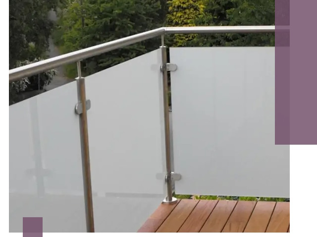 Алюминиевые парапеты для балконов и террас в Новом Уренгое